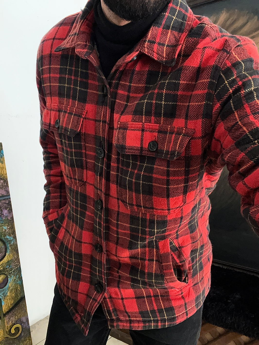 American Eagle de sherpa (L)