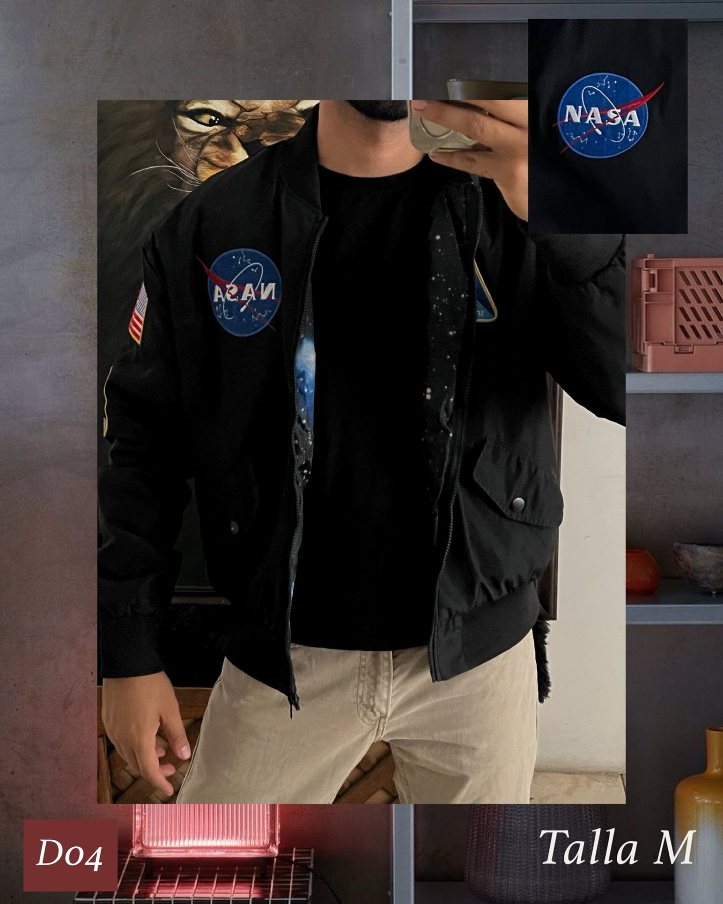 NASA bomber jacket (M)