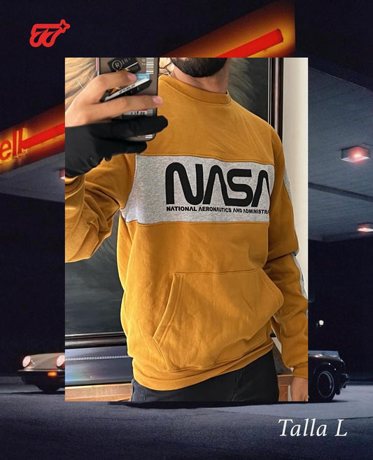 NASA hoddie talla L