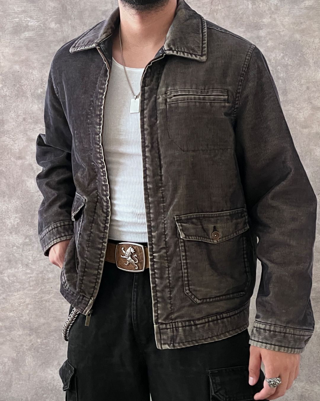 BOMBER WORK JACKET (M)