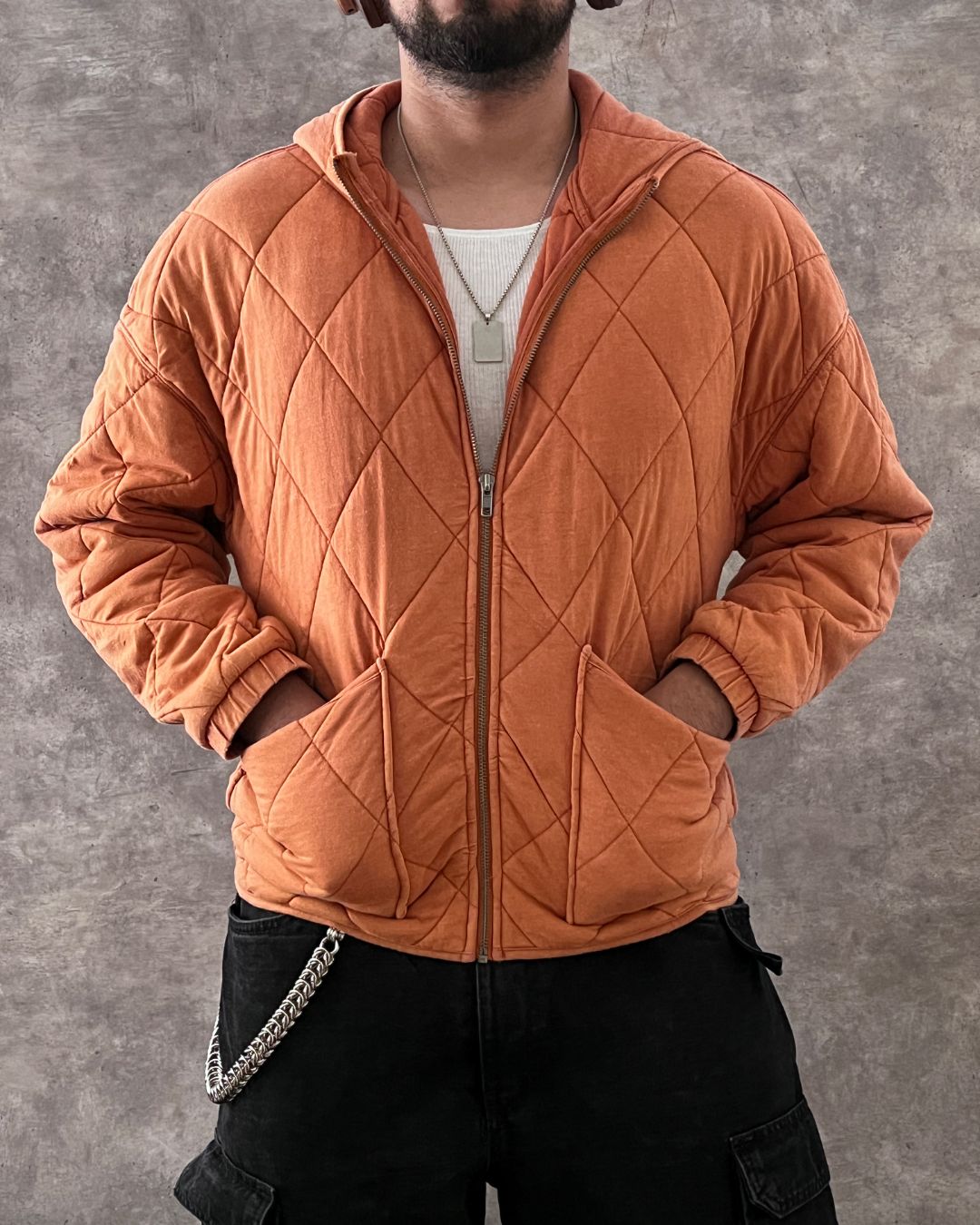 JACKET NARANJA (M)