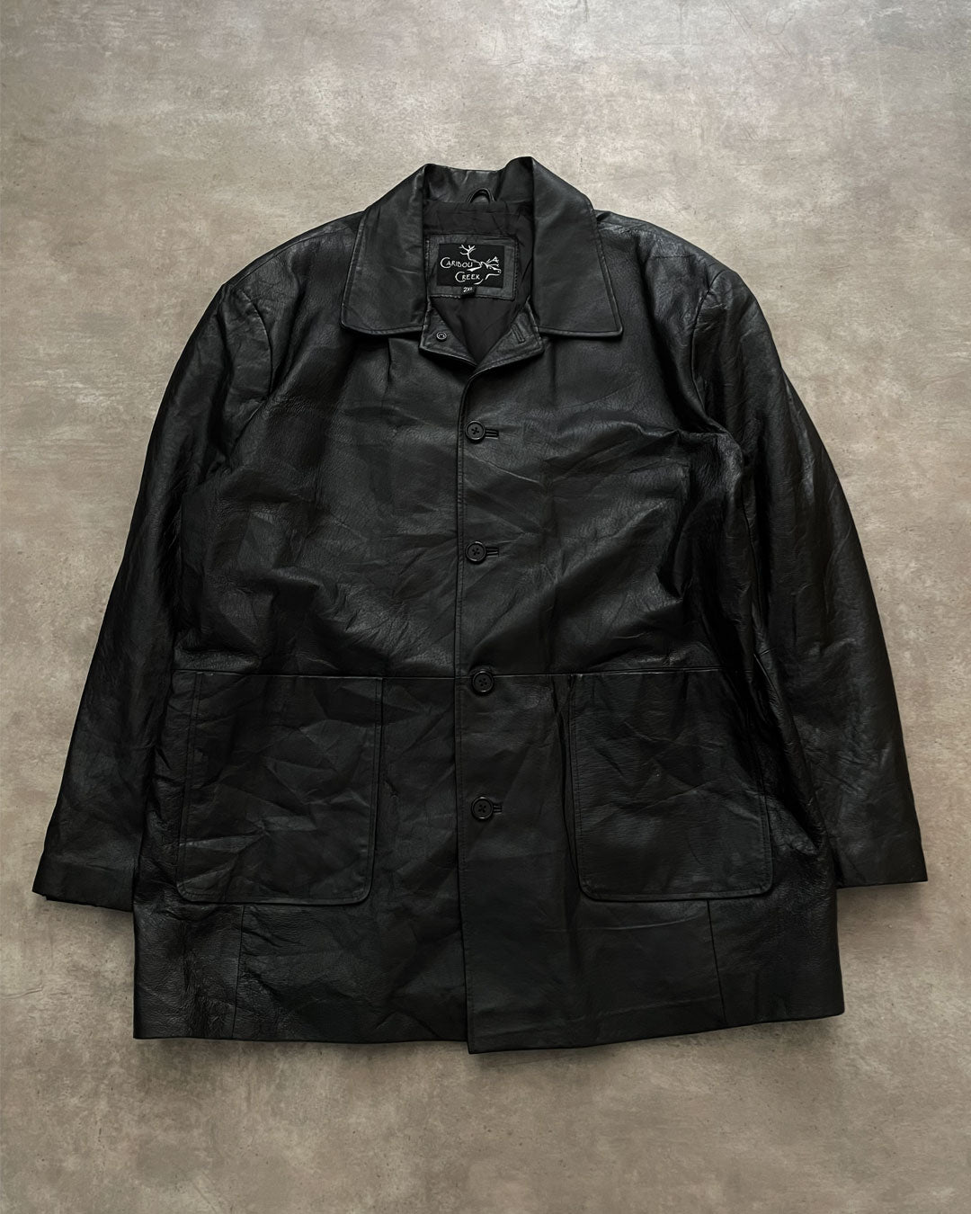 CAZADORA DE PIEL (2XL)