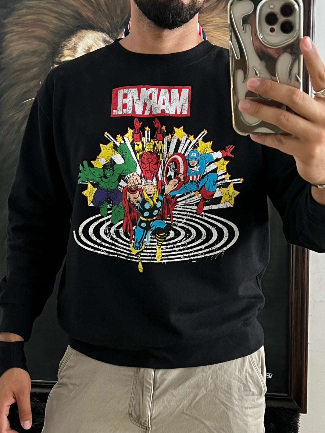 Hoodie Classic Marvel (S)