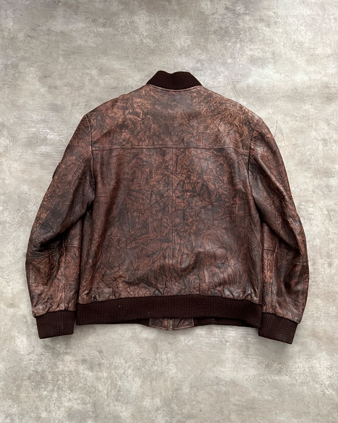 WESTERN LEATHER JACKET (M)