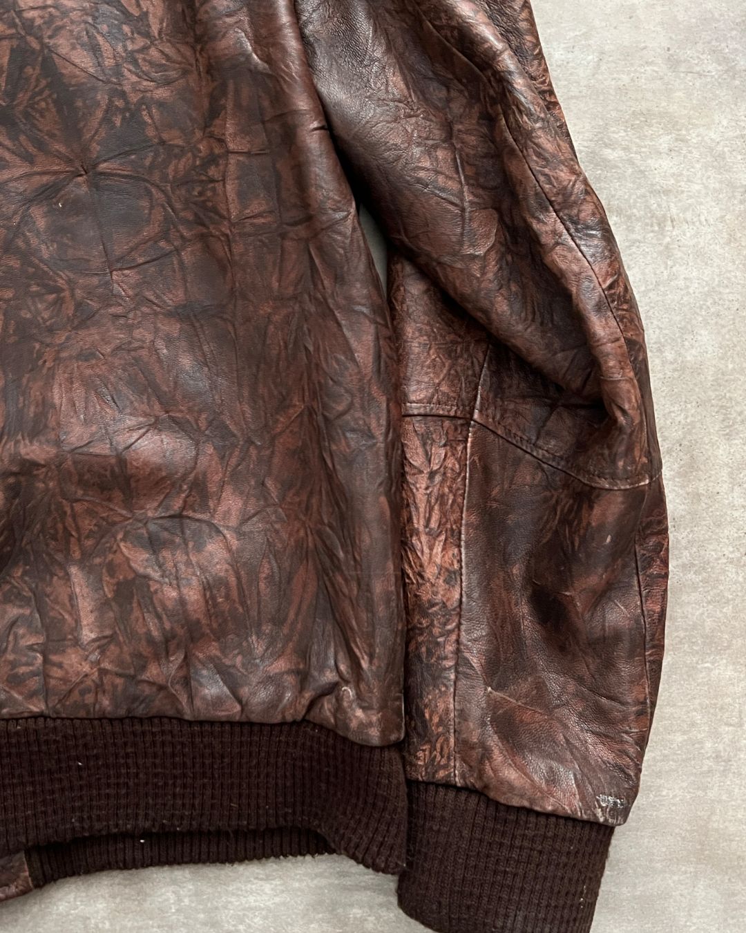 WESTERN LEATHER JACKET (M)