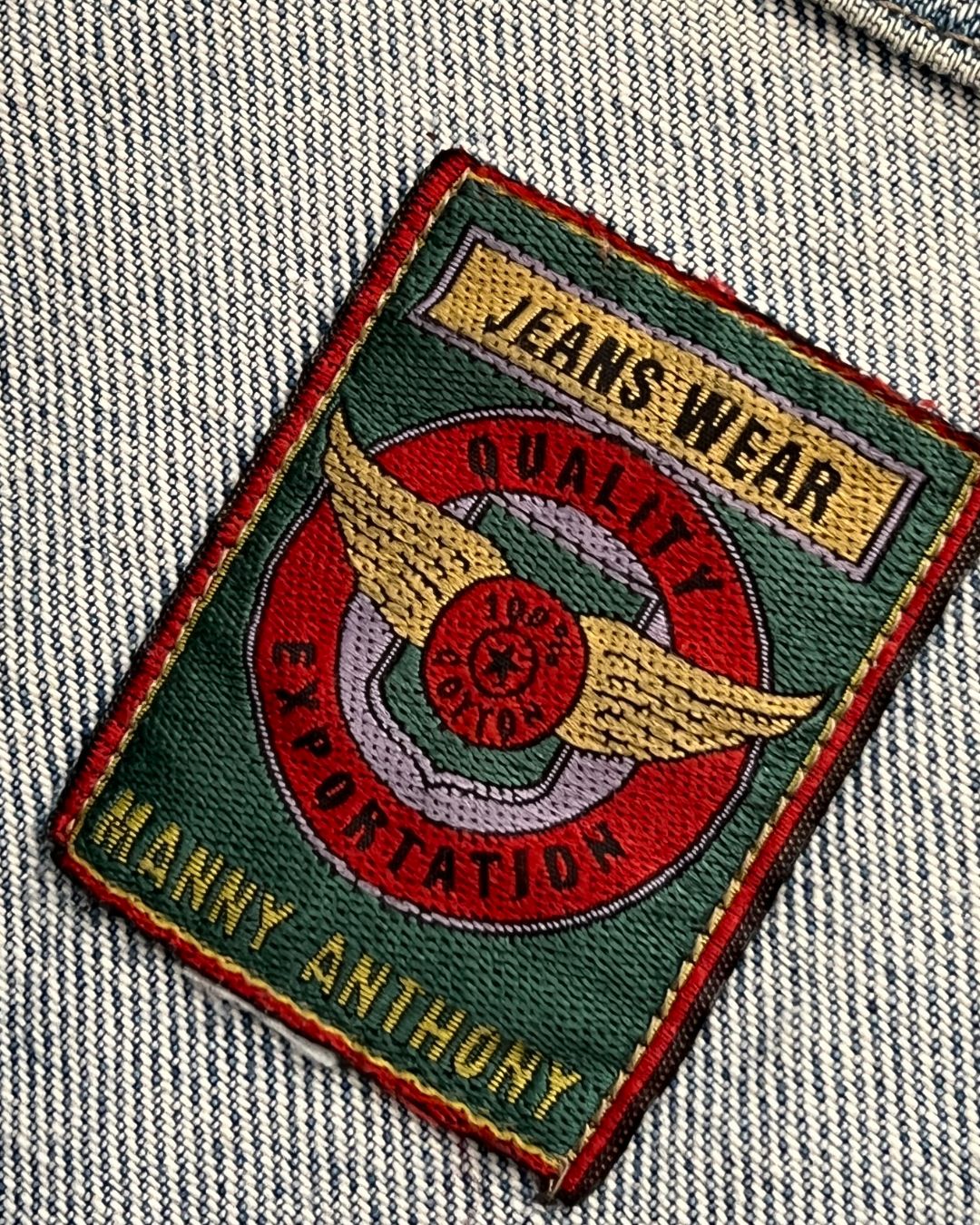 VINTAGE DENIM VEST (M)