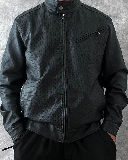 FAUX ITALIAN LEATHER JACKET (L)