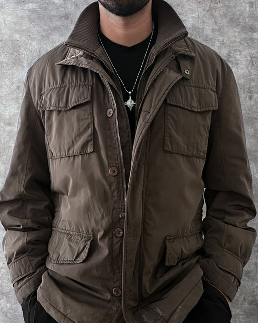 ITALIAN PUFFER JACKET (L)