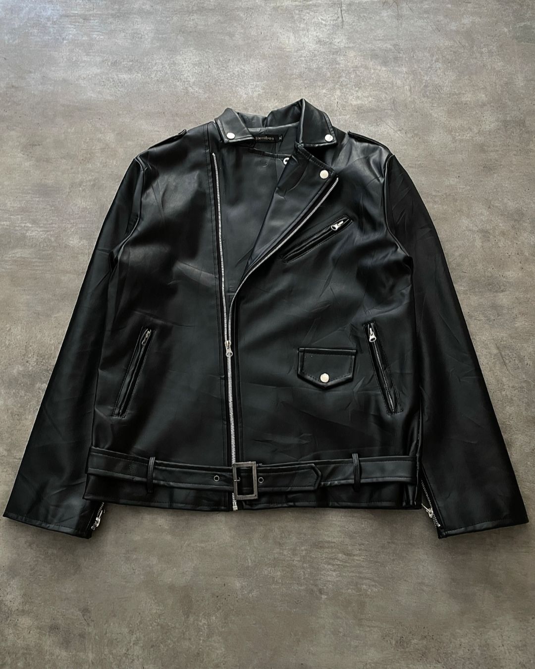 FAUX LEATHER JACKET (M)