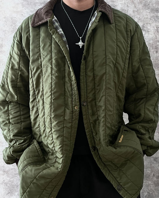 BARBOUR VINTAGE JACKET (XL)
