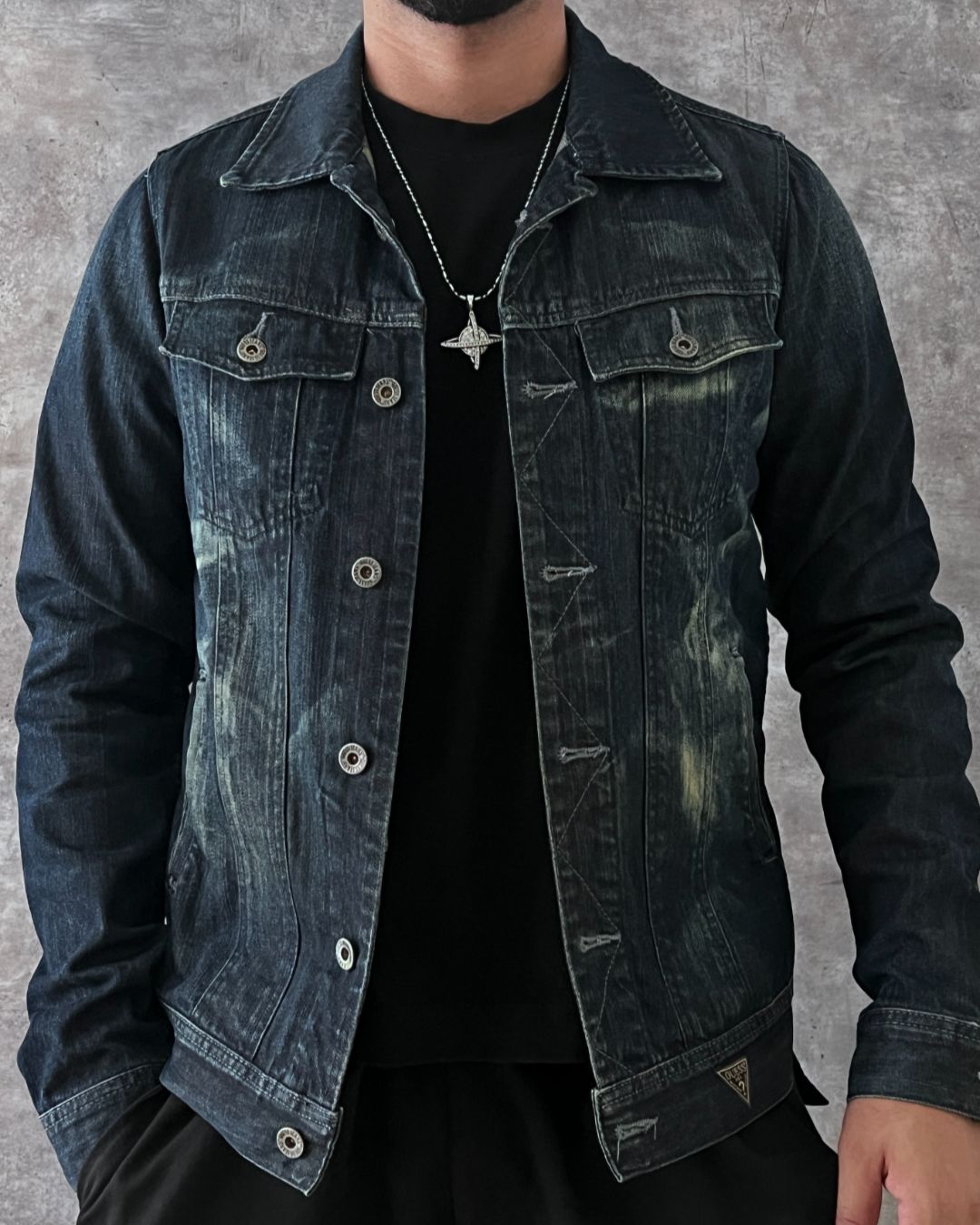 DENIM JACKET GUESS (M)