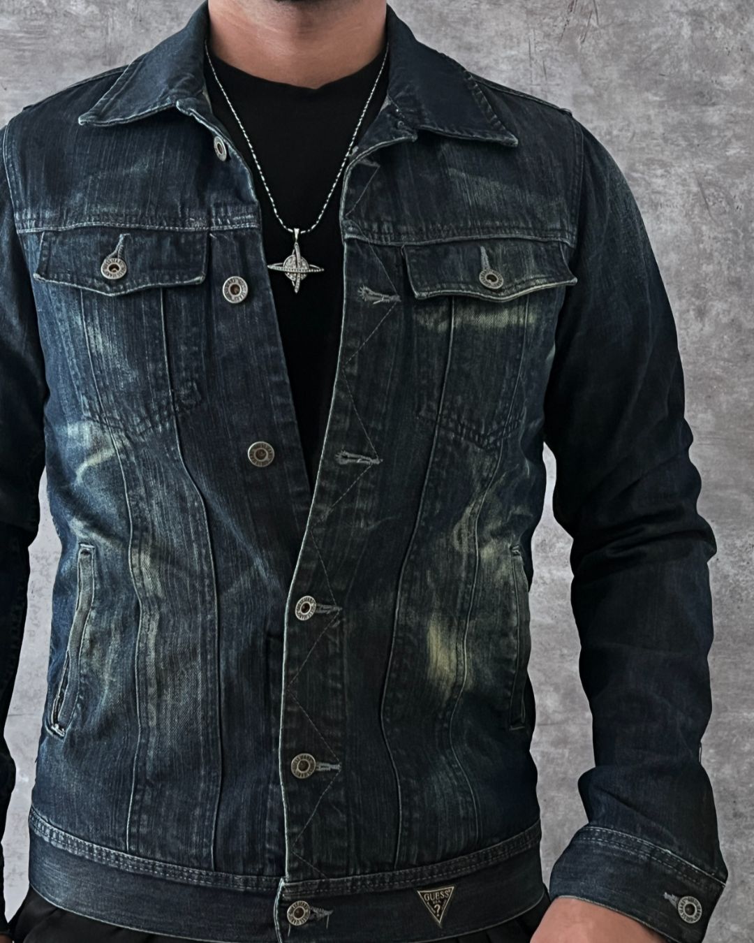 DENIM JACKET GUESS (M)