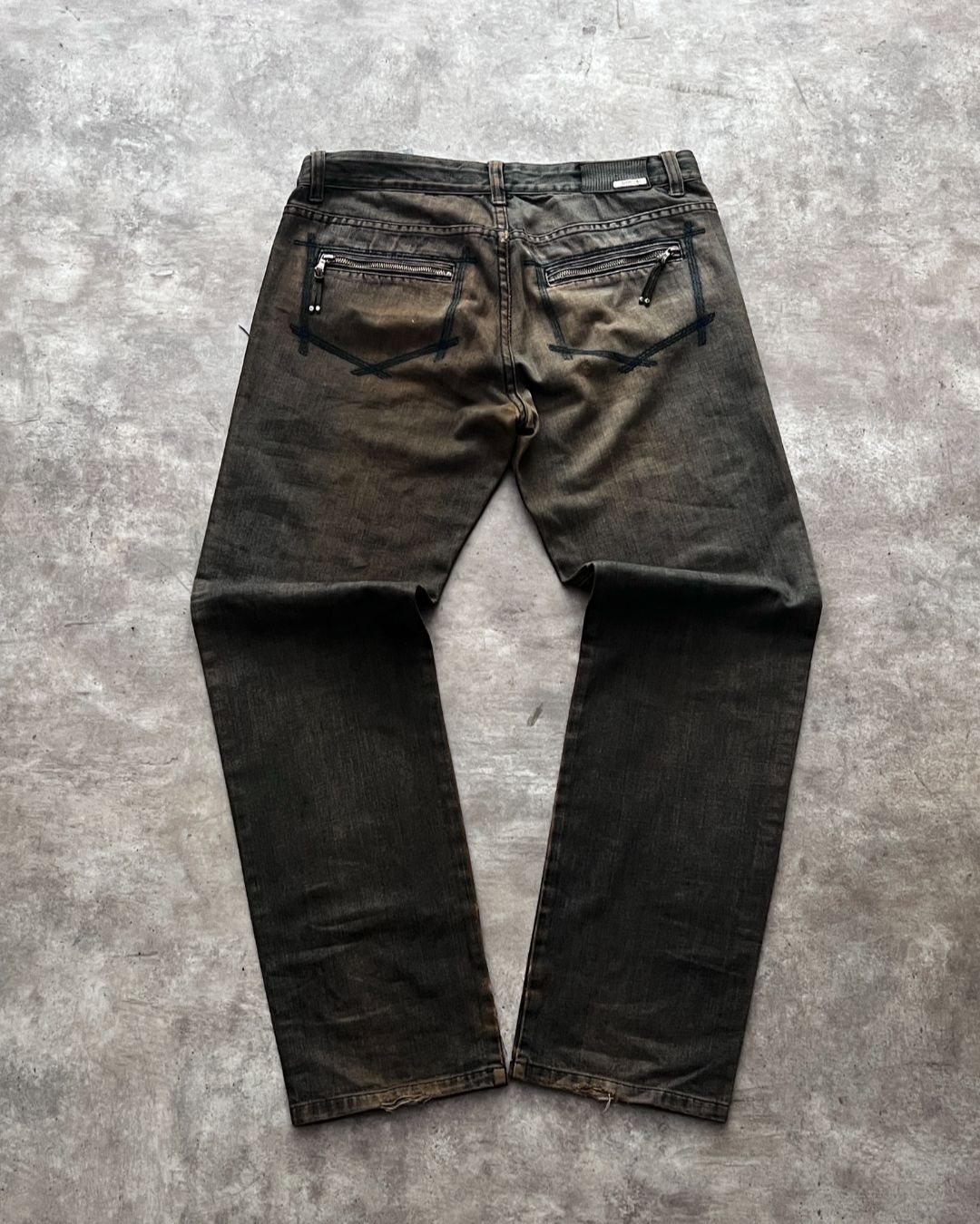 COWBOY DISTRESSED JEANS ARMANI (33)
