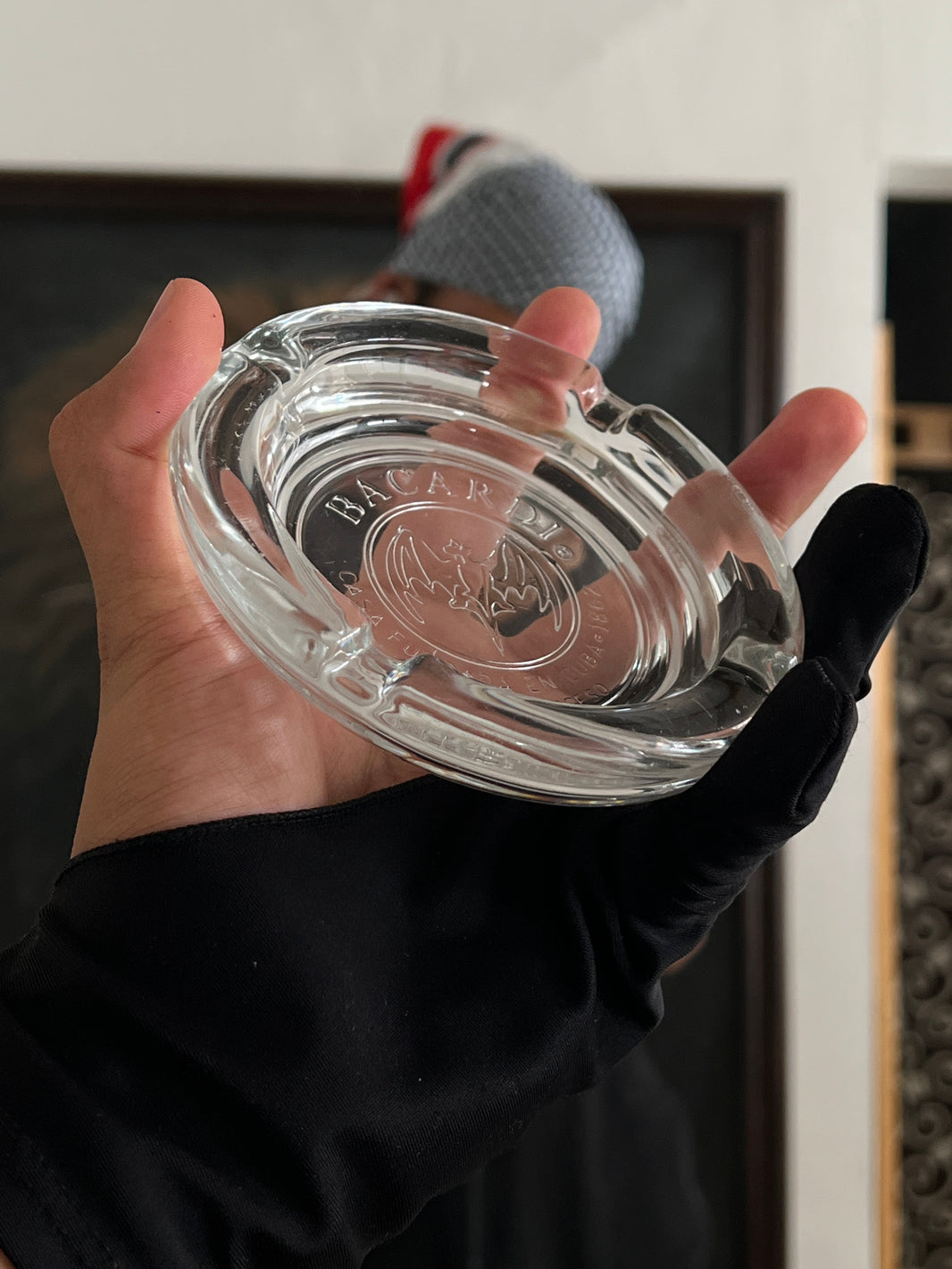 Par de ceniceros Bacardi