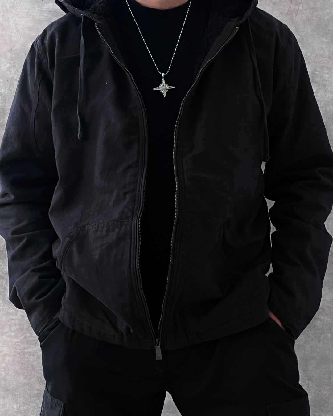 WORK BLCK JACKET (L)