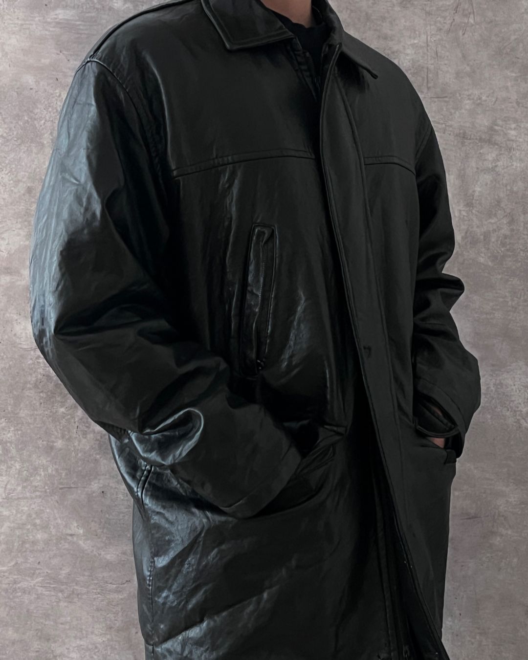 ITALIAN LEATHER JACKT(L)