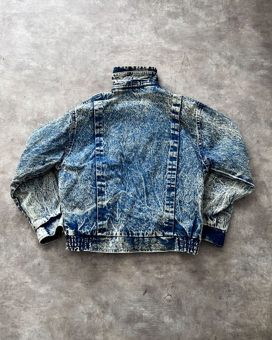 DISTRESSED DENIM JACKT (L)