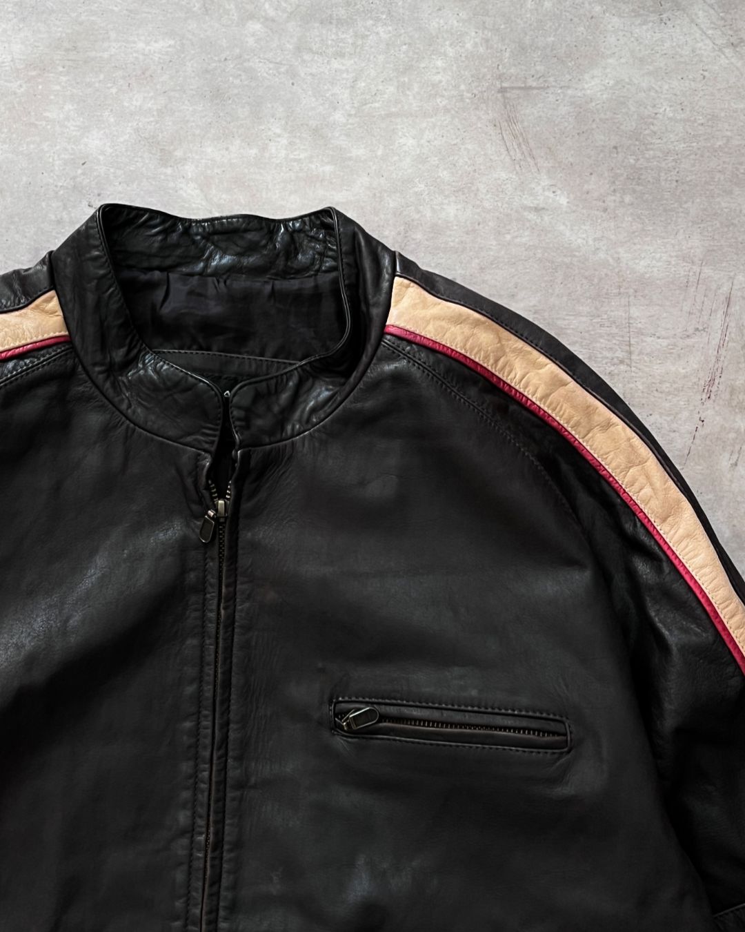 RACER LEATHER JACKT (L)