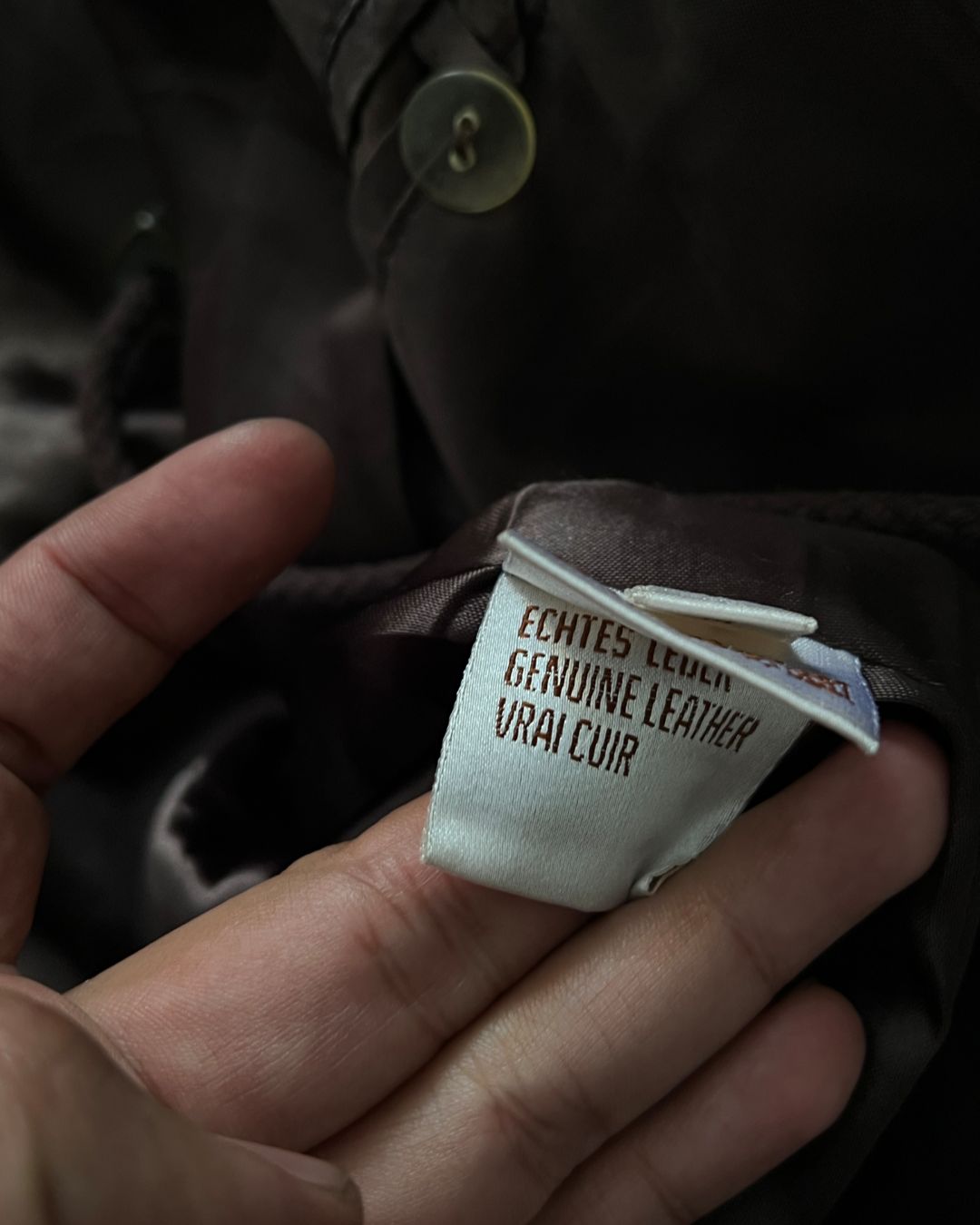 LEATHER GABARDINE (M)