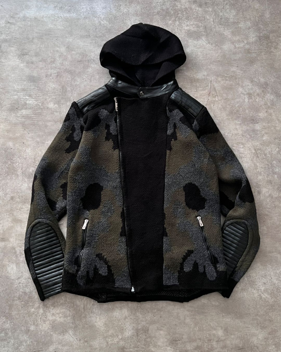 RACER LEATHER JACKET (L)