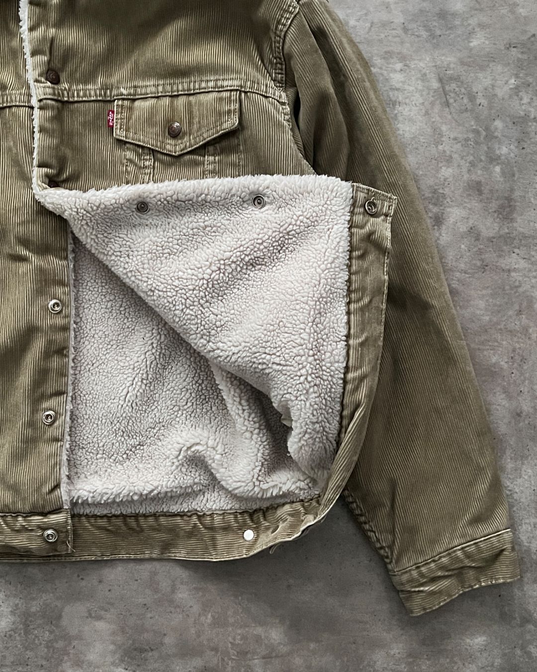 SHERPA TRUCKER JACKET LEVIS (L)
