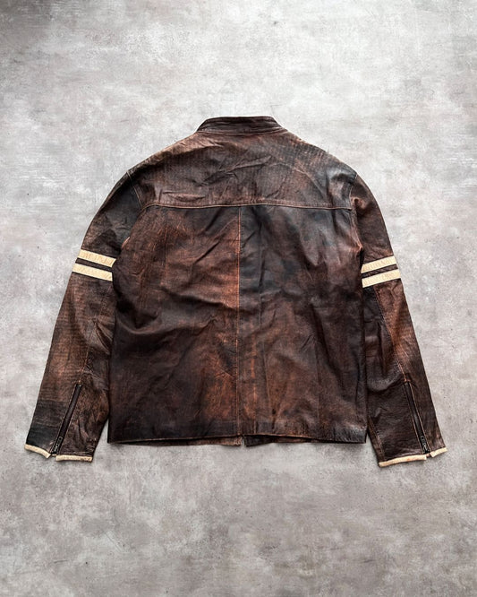 RARE LEATHER JACKET (L)