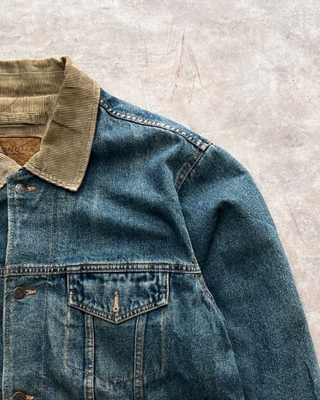 RETRO DENIM JACKET (XL)