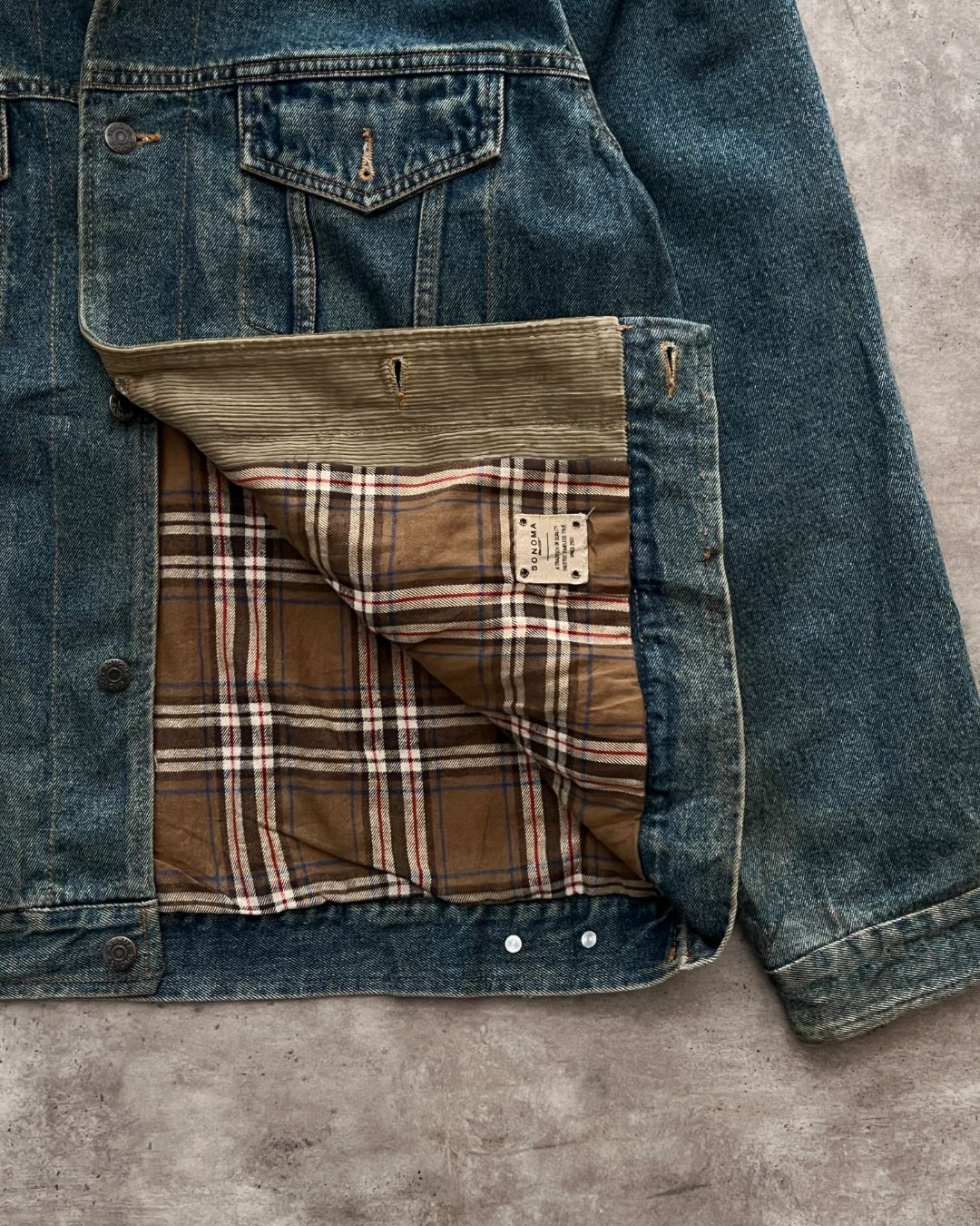 RETRO DENIM JACKET (XL)