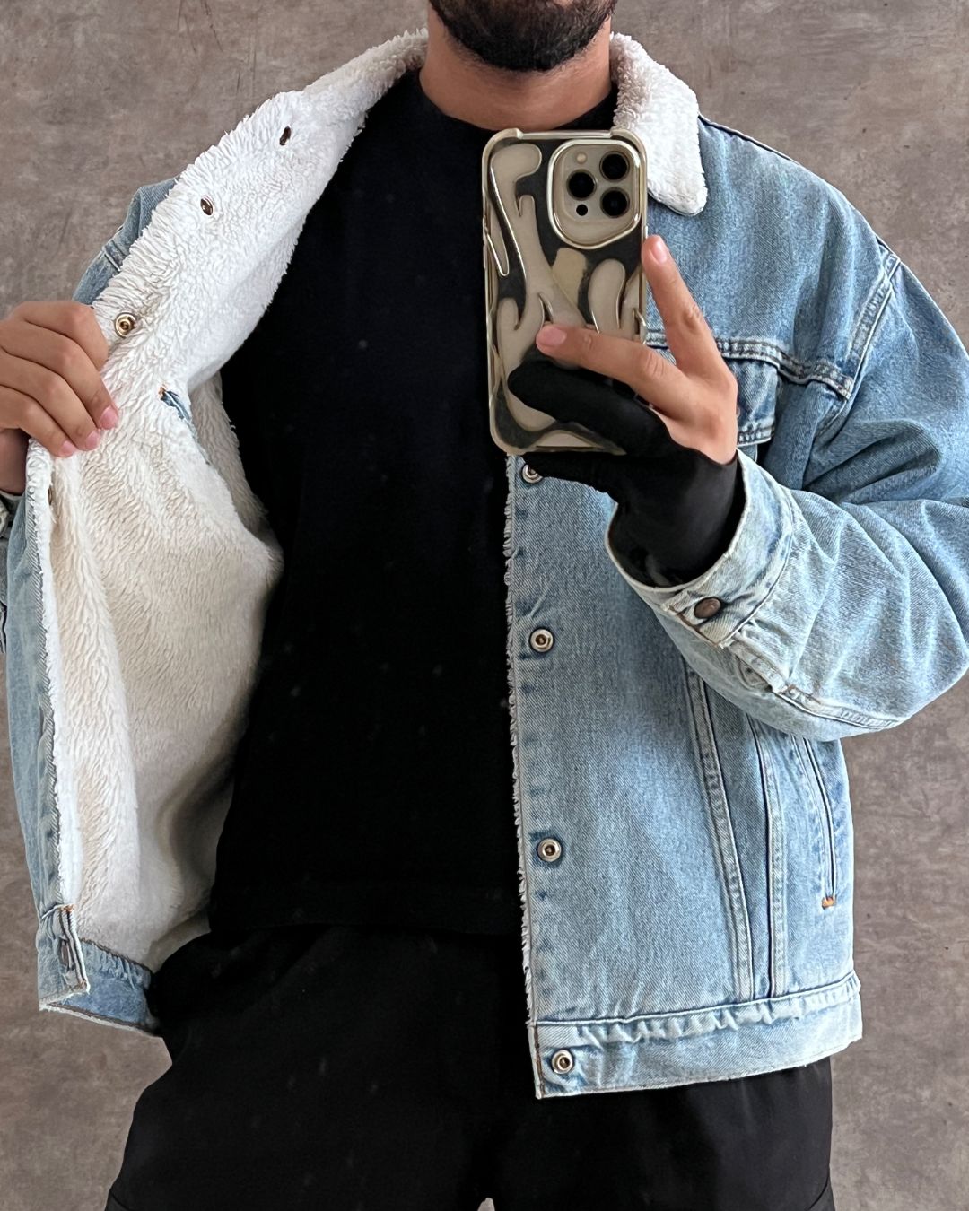 SHERPA TRUCKER DENIM LEVI'S (XL)