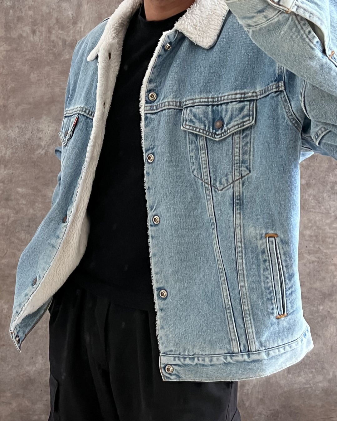SHERPA TRUCKER DENIM LEVI'S (XL)