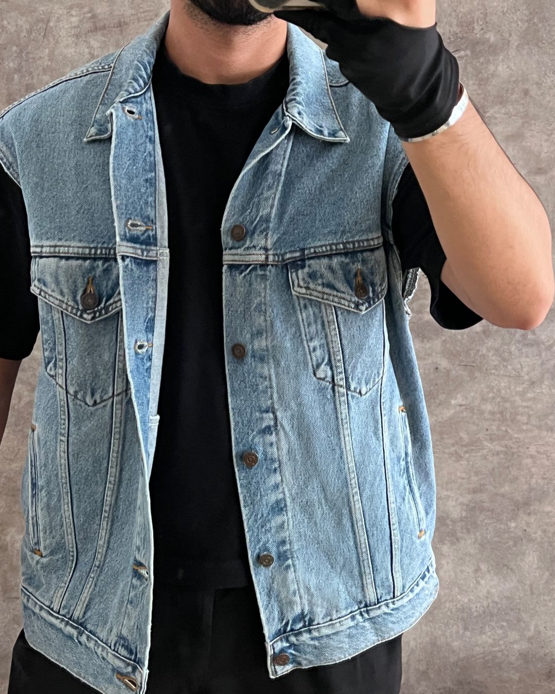 CHALECO DENIM LEVI'S (L)