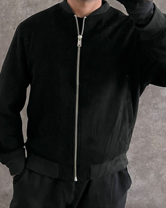 BLCK BOMBER JACKET ZARA (L)