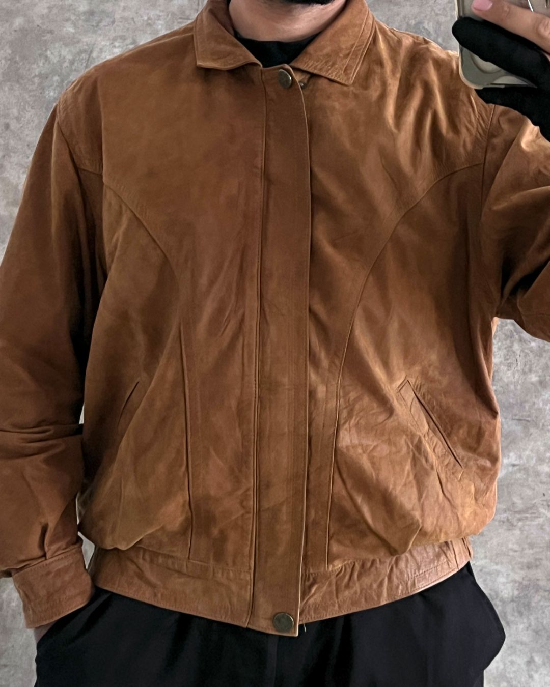 ITALIAN BOMBER JACKET (L)
