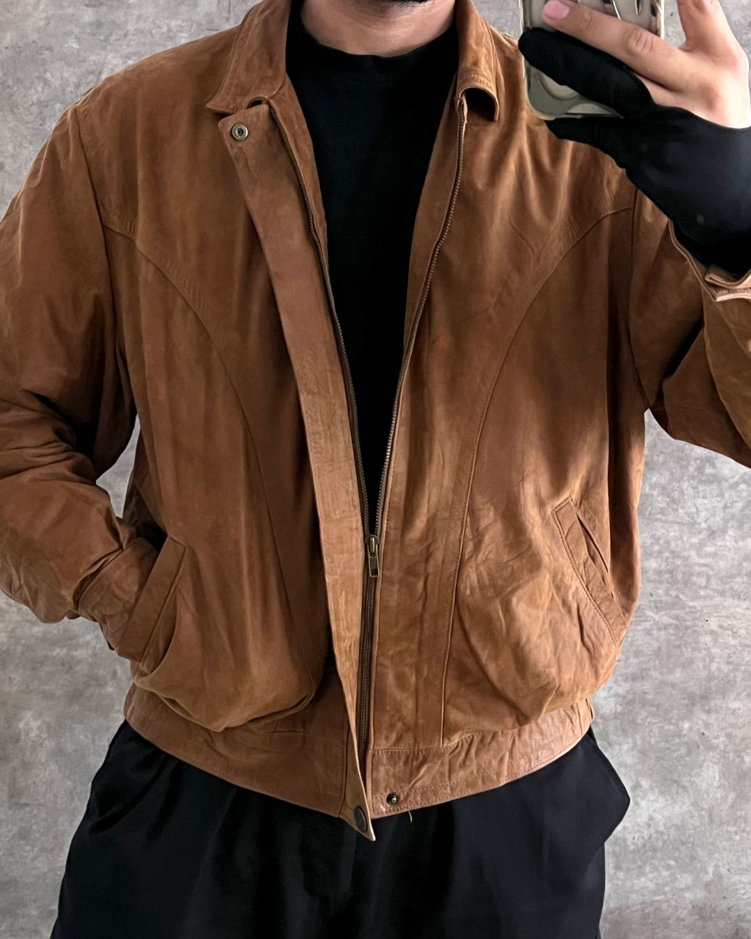 ITALIAN BOMBER JACKET (L)