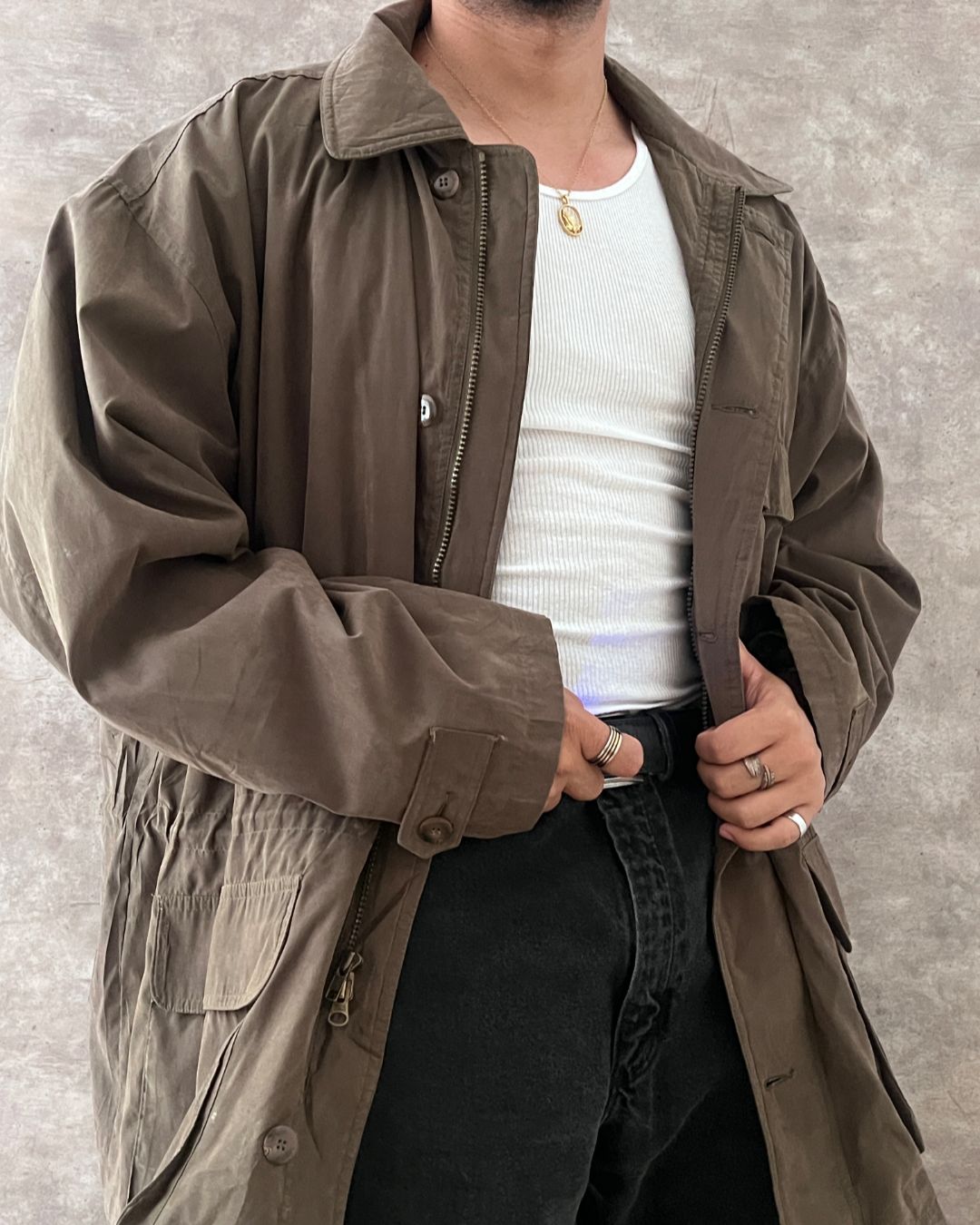 KOREAN HUNTER JACKET (XL)