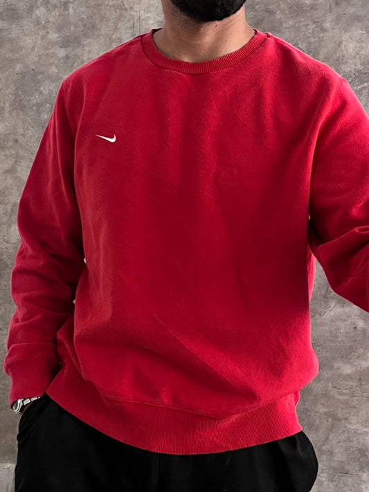 Red crewneck Nike (L)