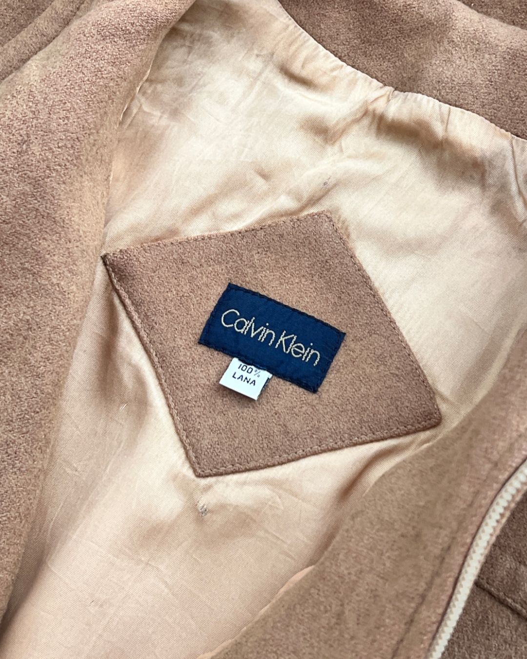 CALVIN K WOOL JACKT (S)