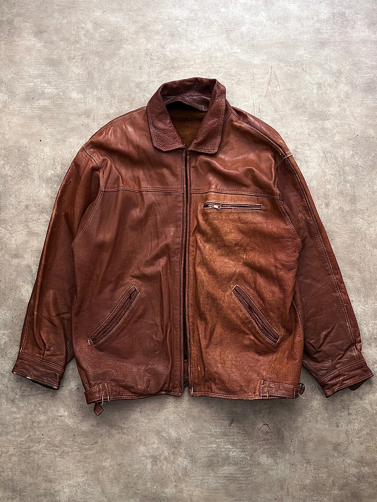 Cowboy Vintage Leather jacket (2XL)