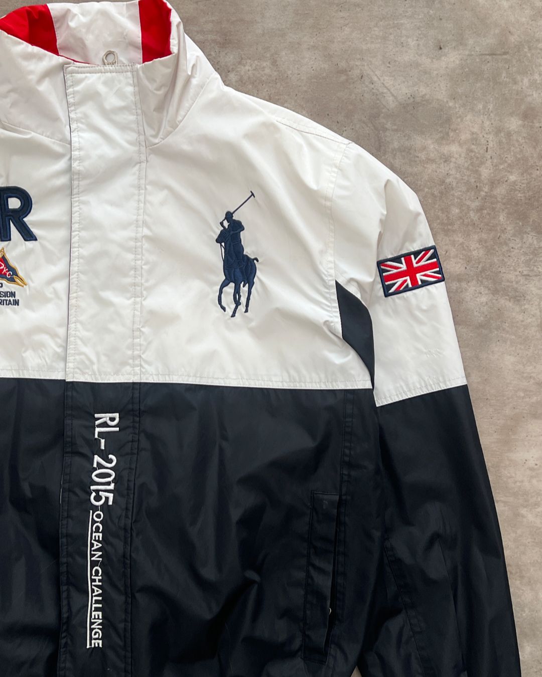 NAUTICAL POLO JACKET (L)