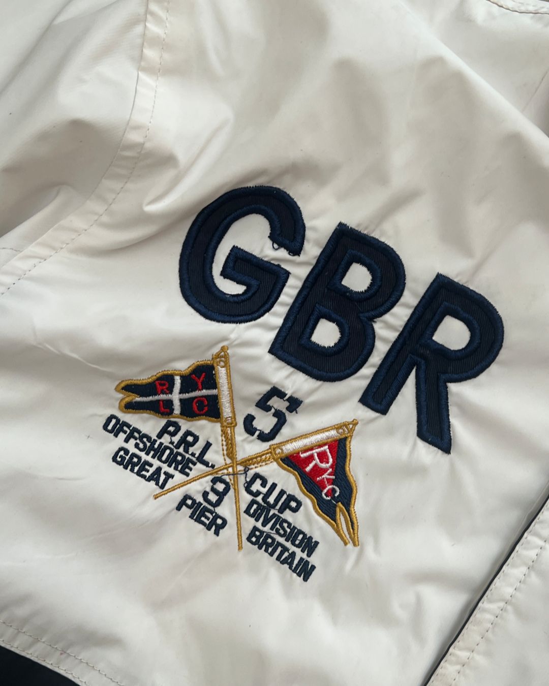 NAUTICAL POLO JACKET (L)