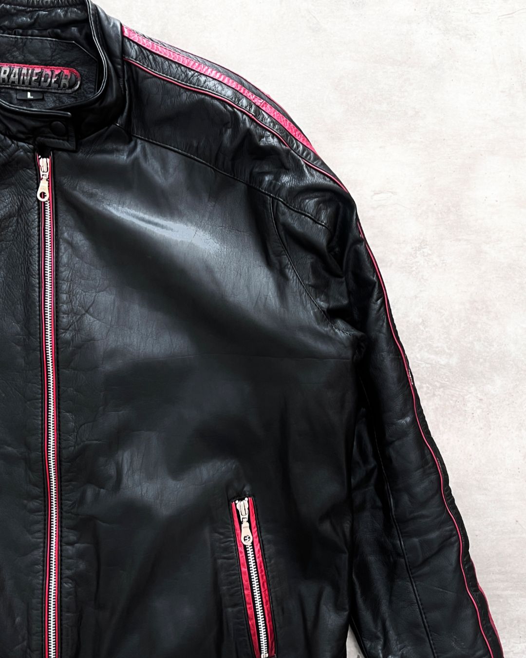 RACER LEATHER JACKT (L)