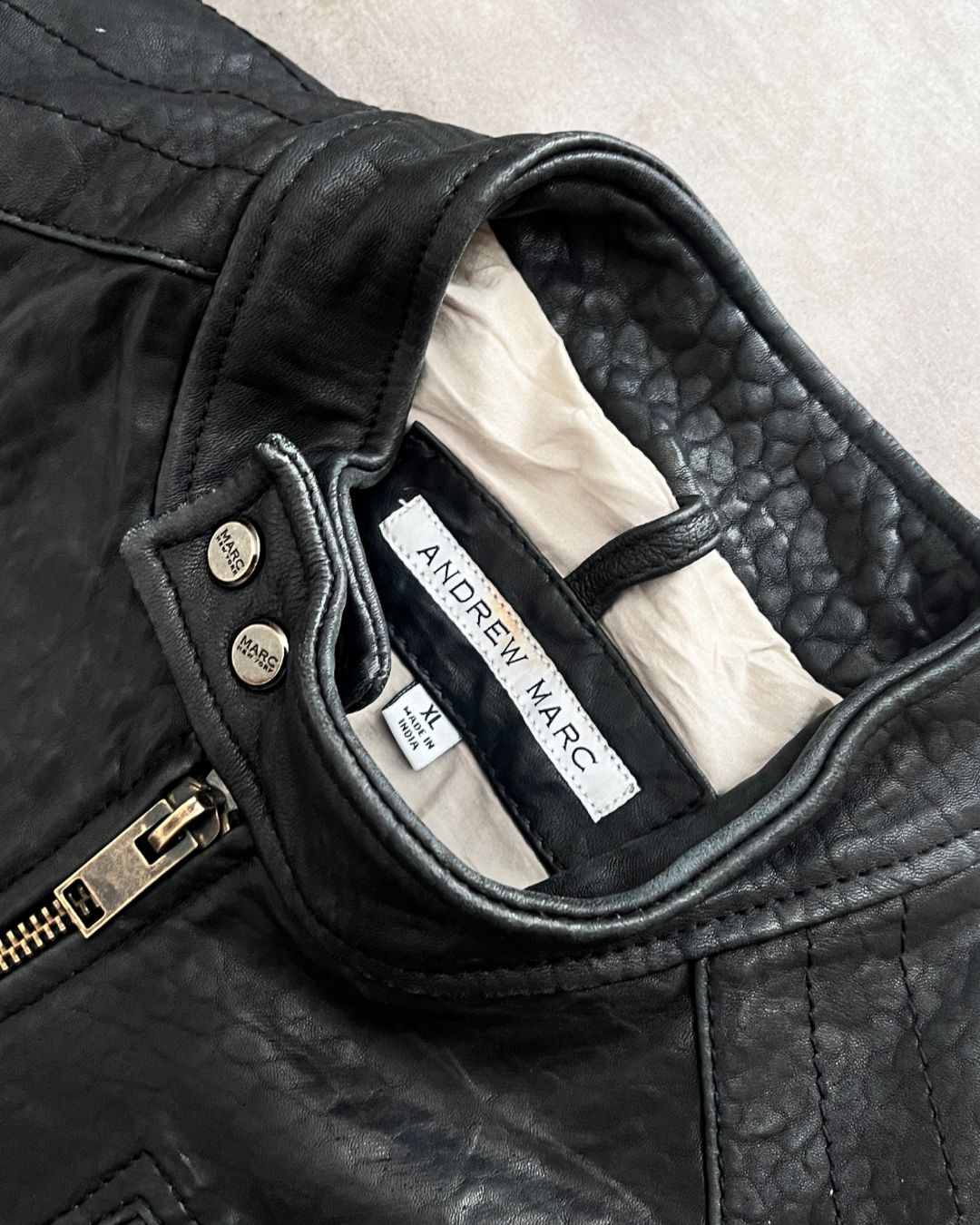 SERPENT LEATHER JACKET (XL)