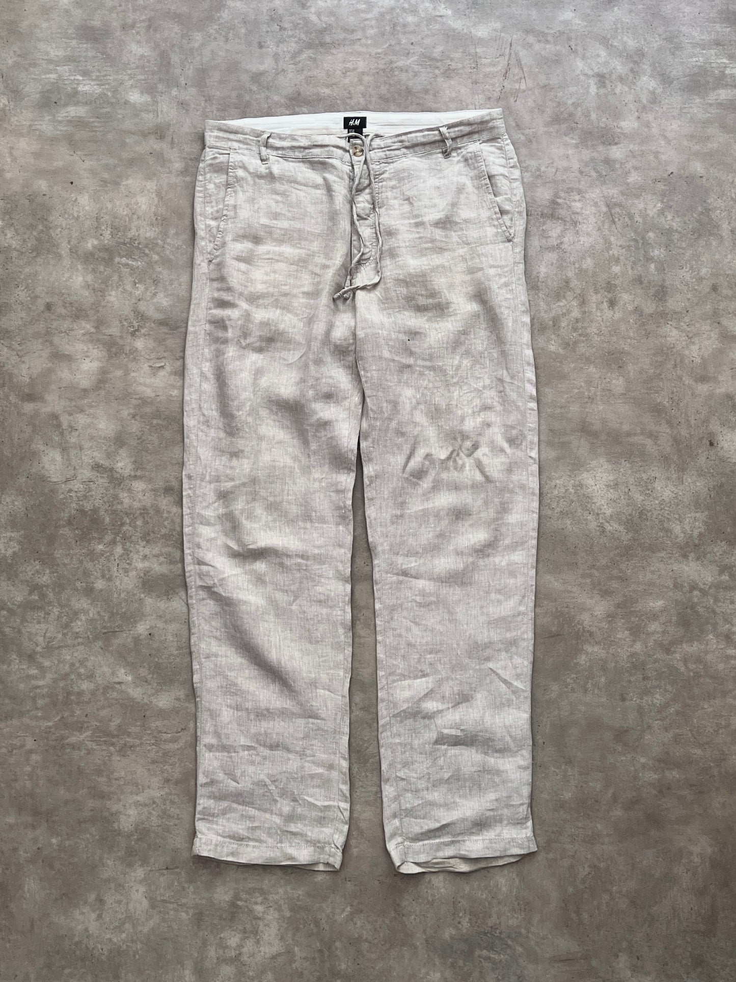 Pantalon de Lino H&M (34)