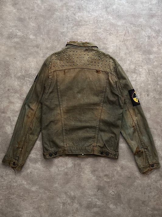 Vintage Distressed Jacket (S/M)