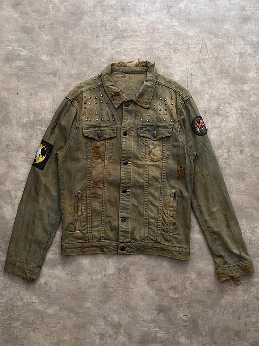 Vintage Distressed Jacket (S/M)