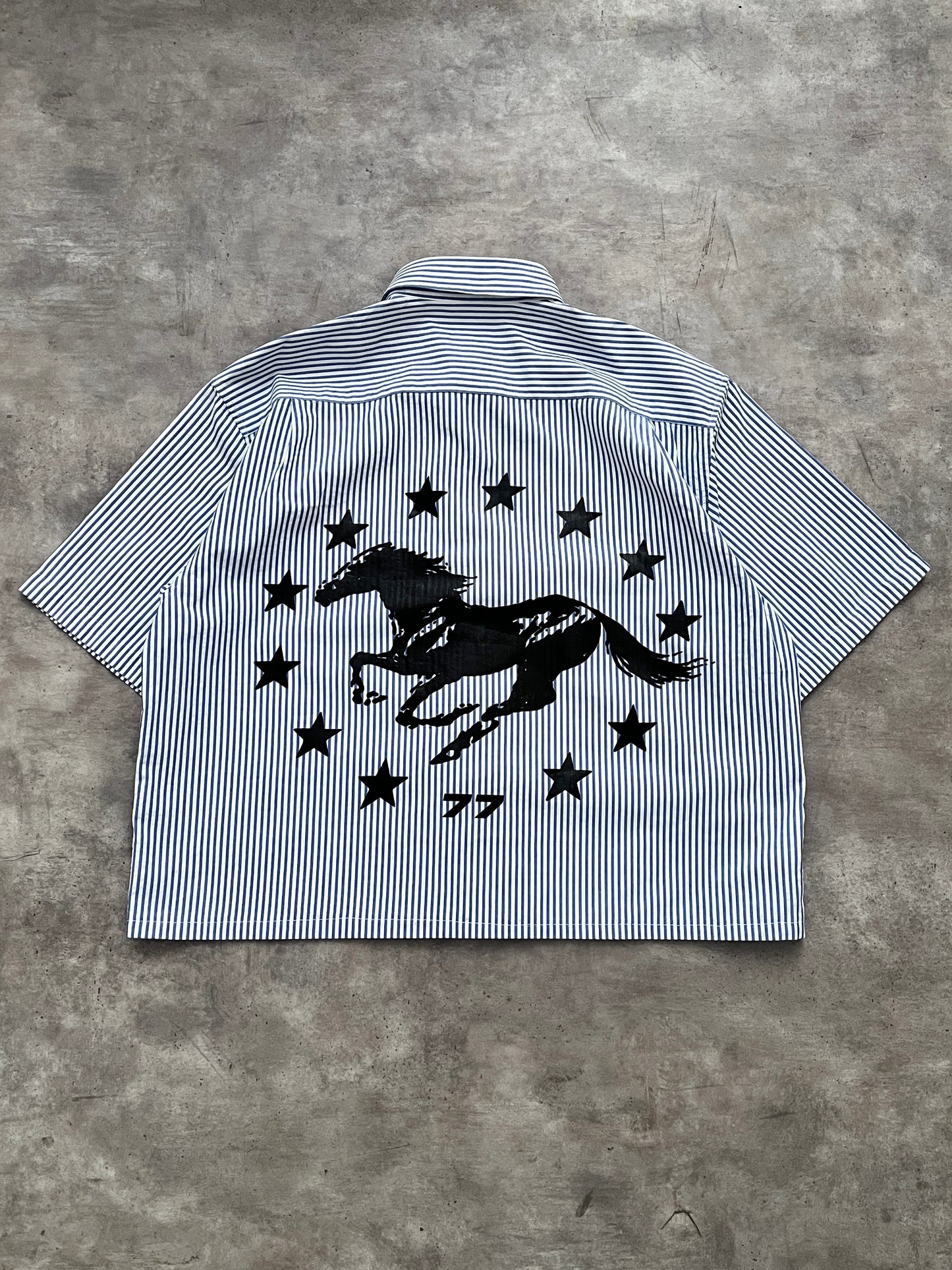 ASTRAL HORSE CROPPED SHIRT #01 - 77 ORIGINALS (M)