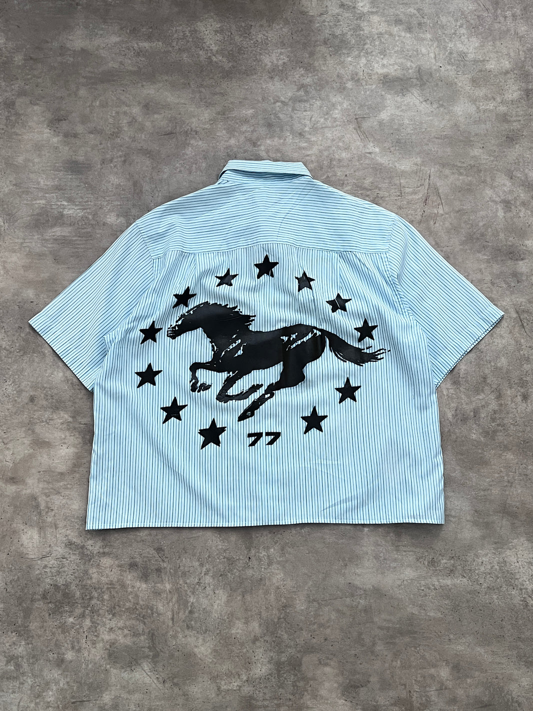 ASTRAL HORSE CROPPED SHIRT #03 - 77 ORIGINALS (M)