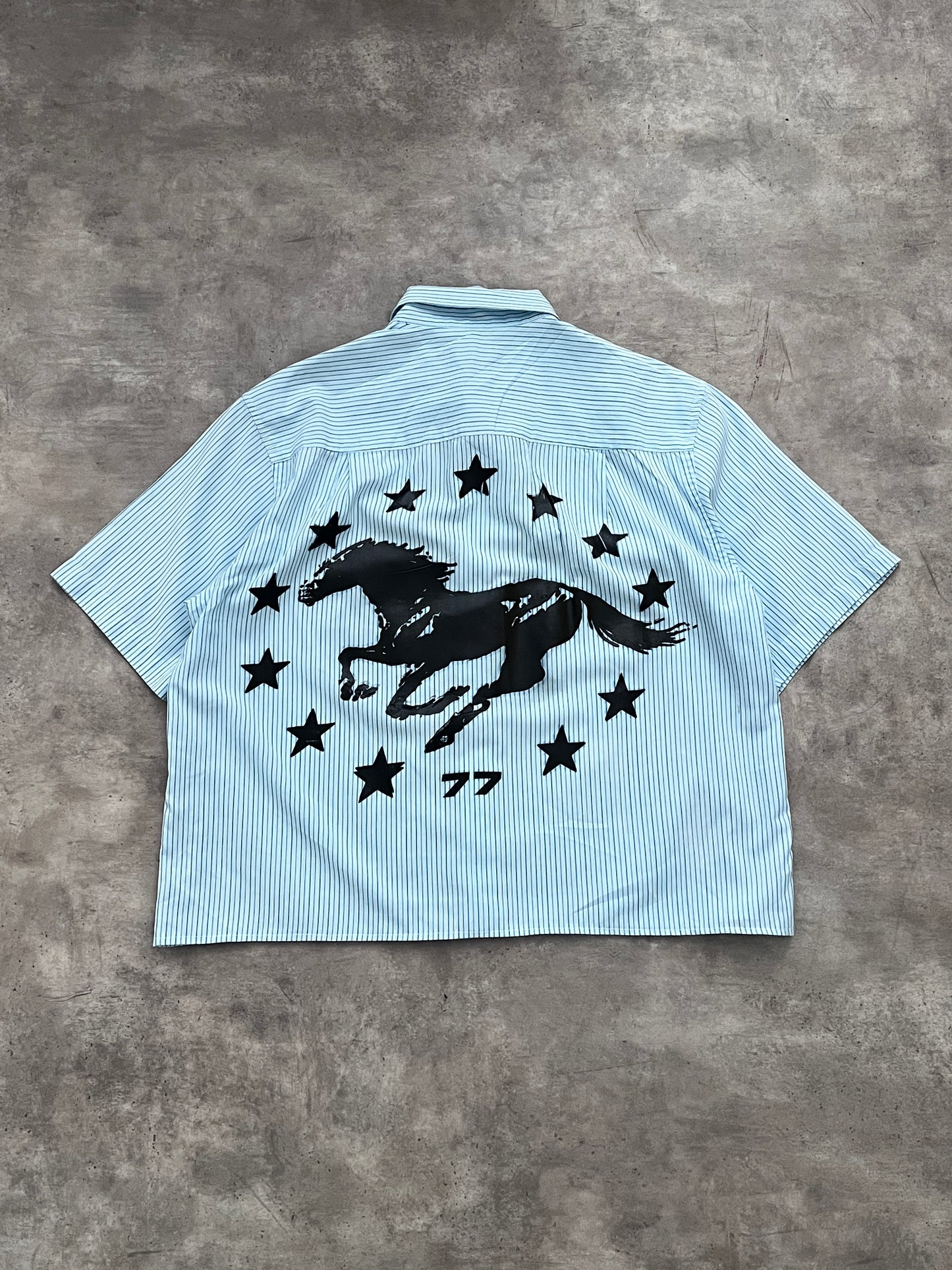 ASTRAL HORSE CROPPED SHIRT #03 - 77 ORIGINALS (M)