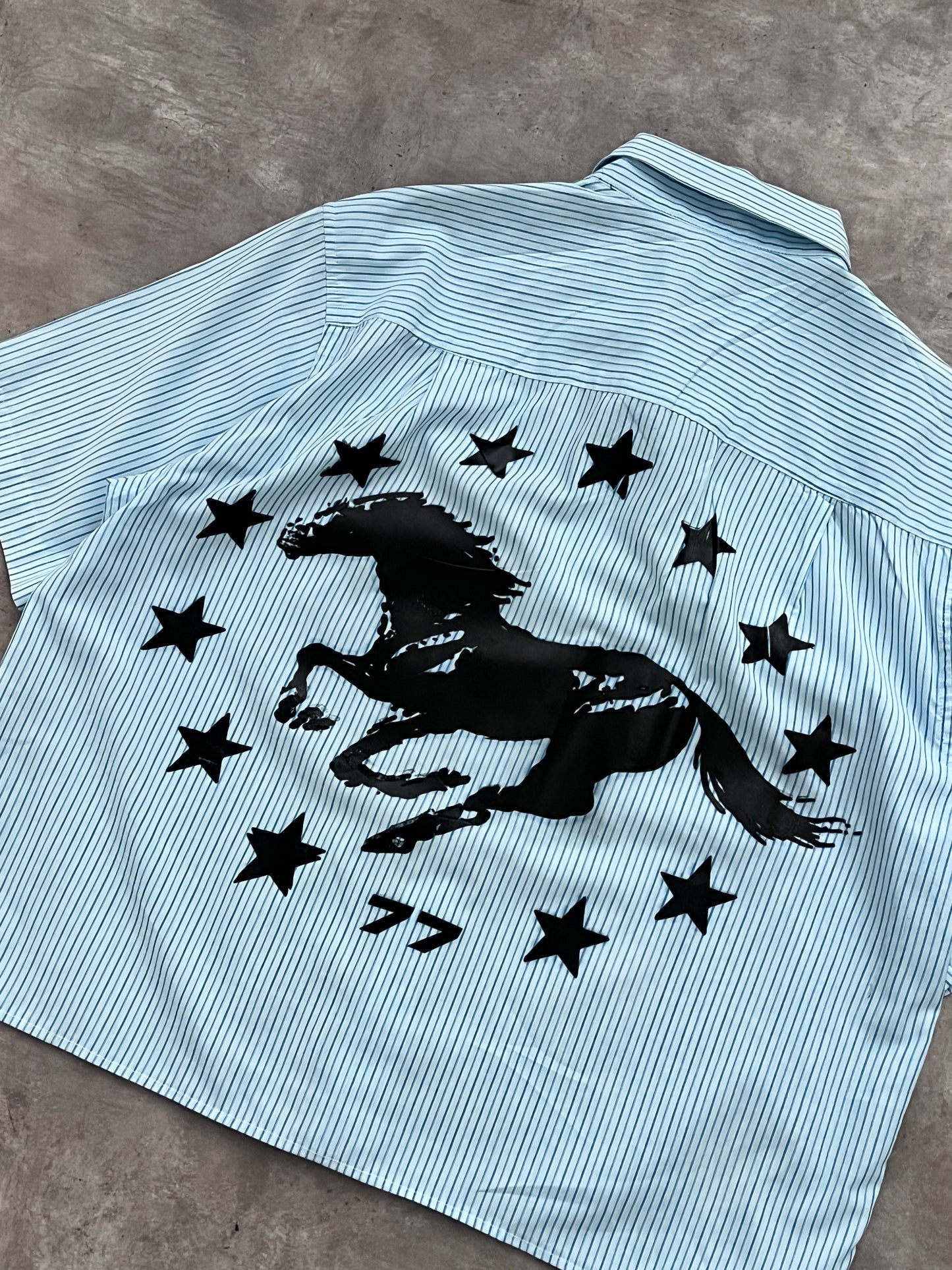 ASTRAL HORSE CROPPED SHIRT #03 - 77 ORIGINALS (M)