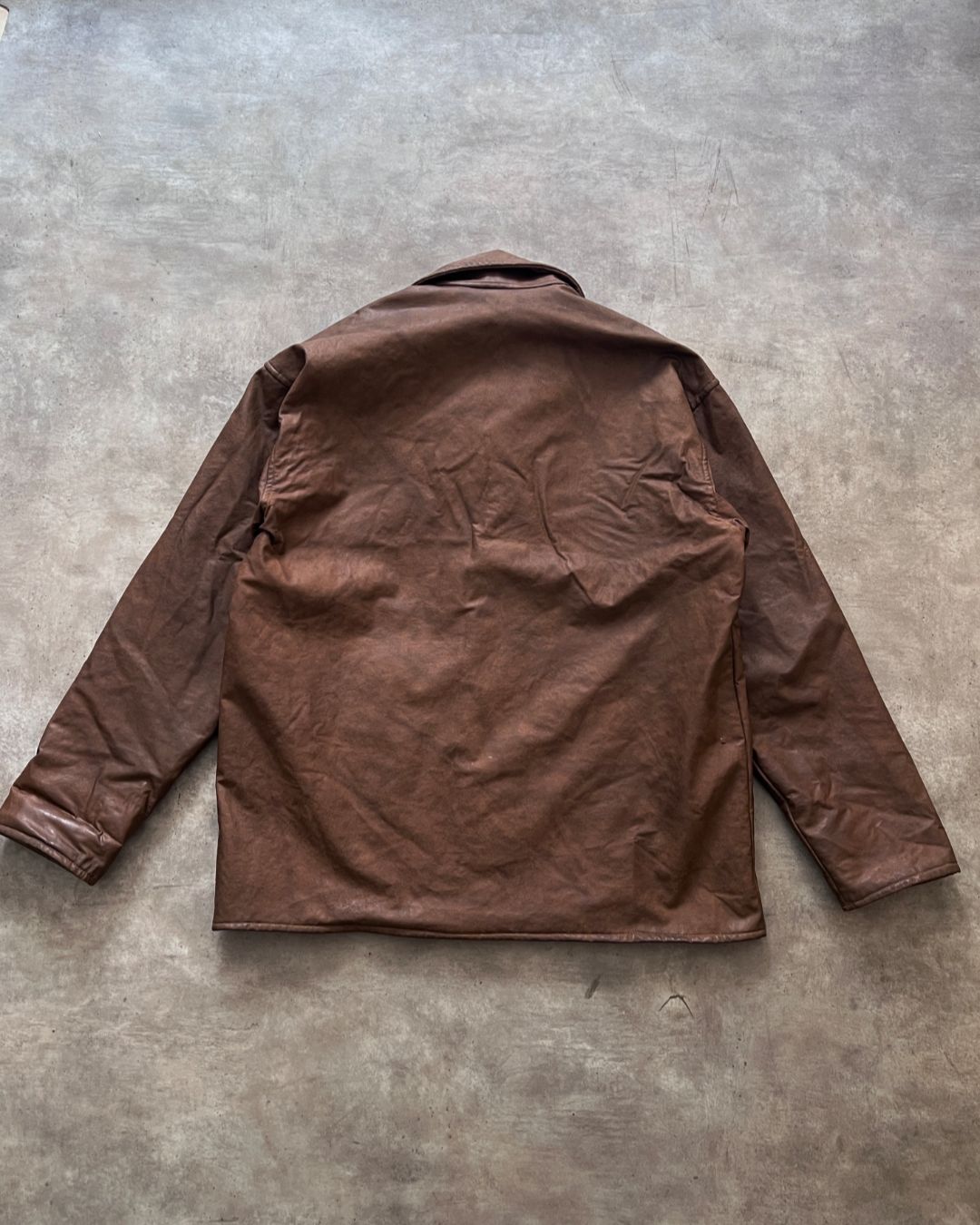 LEATHER JACKT POLY (L)